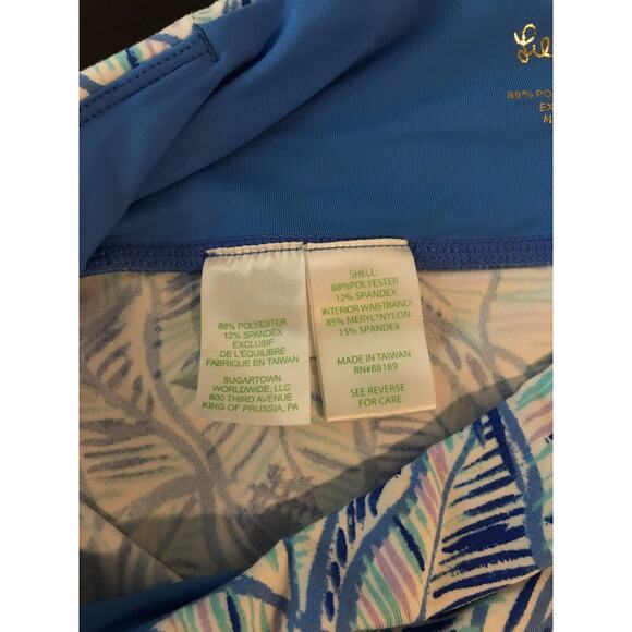 Lilly Pulitzer Luxletic UPF+50 Jolena Weekender Lets Mango Leggings - Medium - Picture 13 of 14